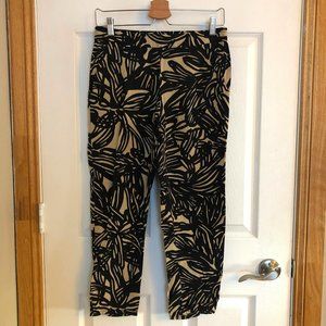 GAP Palm Print Cropped Pants
